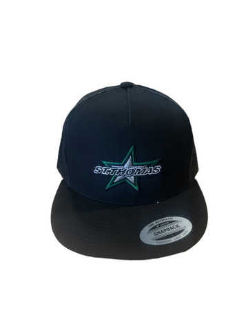 ATC F06006 5 PANEL MESH SNAP BACK STARS