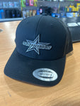 ATC 6606 RETRO TRUCKER CAP BLACKOUT STARS