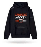 CCM FHO6LD Premium Tech Fleece Pullover Hoodie - CANUCKS