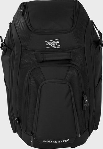 RAWLINGS LEGION2 BACKPACK EQUIPMENT BAG - BLACK