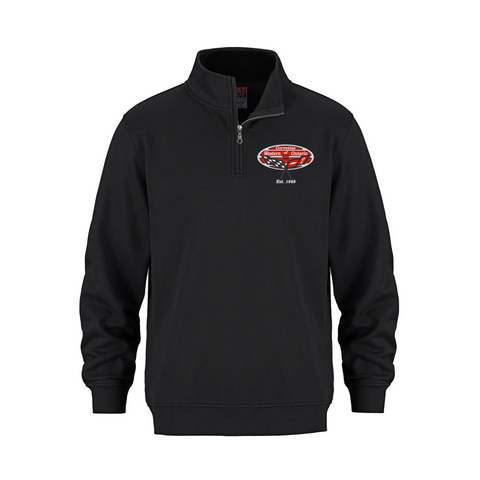 L00545 - Flux - Adult 1/4 Zip Sweatshirt CWO