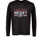 CCM TLS2RA LONG SLEEVE PREM TRAINING TEE - ADULT