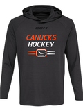 CCM TLS3TB Long Sleeve Premium Training Hoodie - CANUCKS