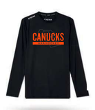 CCM TLS6RA Essentials Long Sleeve Training Top - CANUCKS