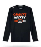 CCM TLS6RA Essentials Long Sleeve Training Top - CANUCKS
