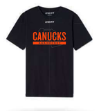 CCM TSS6TB Essential Short Sleeve Tee - CANUCKS