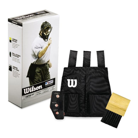 WILSON KITTED UMPIRE GEAR BLACK SM