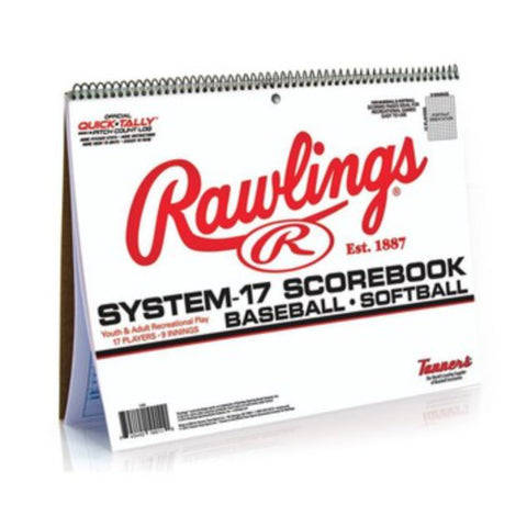 RAWLINGS SYSTEM-17 BASEBALL SCOREBOOK