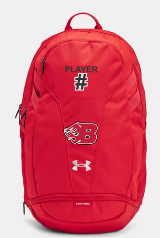 Under Armour Hustle 5.0 Backpack - Blazers